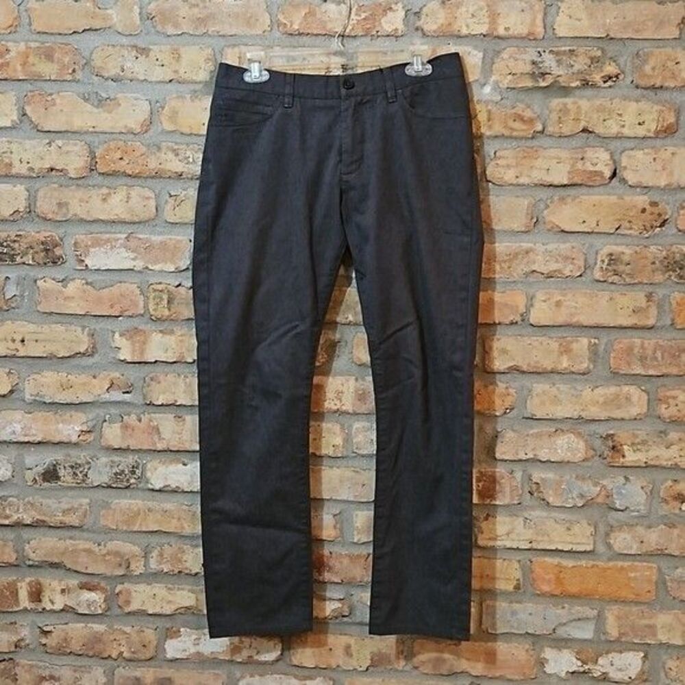 Vince Micro Check Trouser Pants - Black & White Straight Leg - Size 29